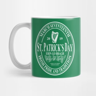 St. Patrick's Day oval Mug